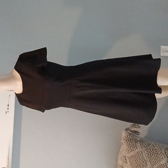 Emporio Armani little black fit & flare mini dress S 38 - Picture 4 of 16